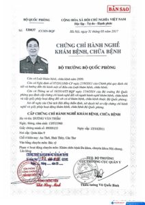 BÁC SĨ DƯƠNG VĂN THẤM